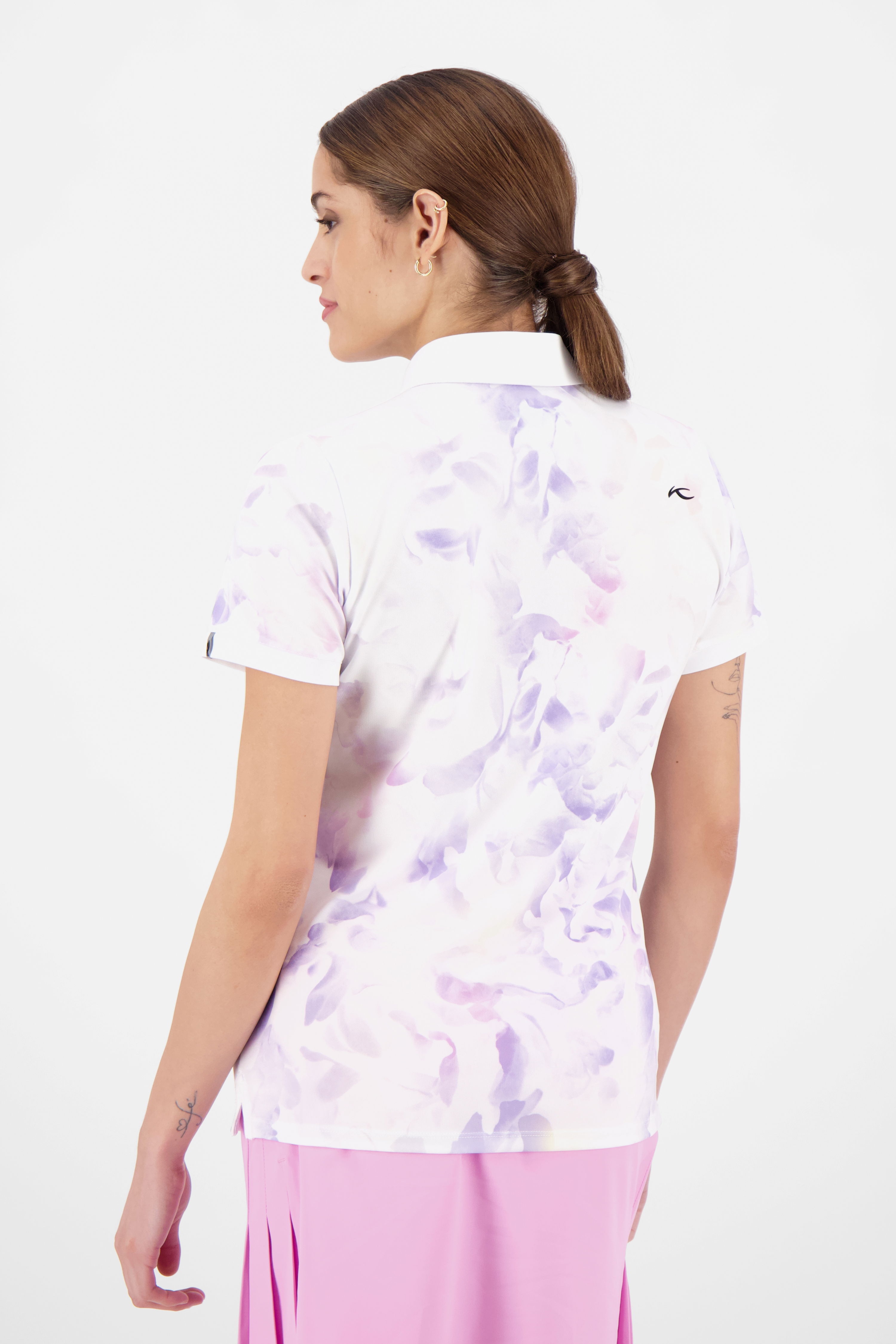 Enya Printed Polo S/S Enya Printed Polo S/S